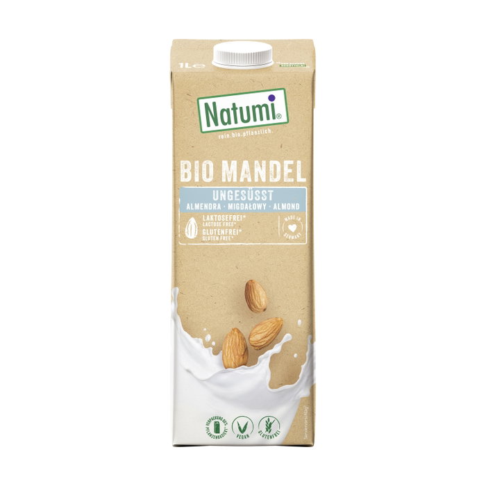 NATUMI Bebida de Almendras sin Azúcar Bio 1 L