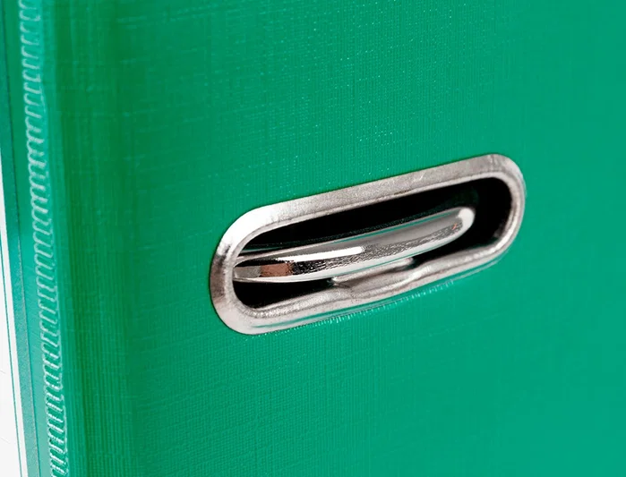 Liderpapel Archivador de Palanca A4 Verde Forrado en PVC con Lomo de 52 mm Liderpapel Archivador de Palanca A4 Verde Forrado en PVC con Lomo de 52 mm