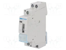 HAGER Relé de instalación monoestable NA x2 16A IP20