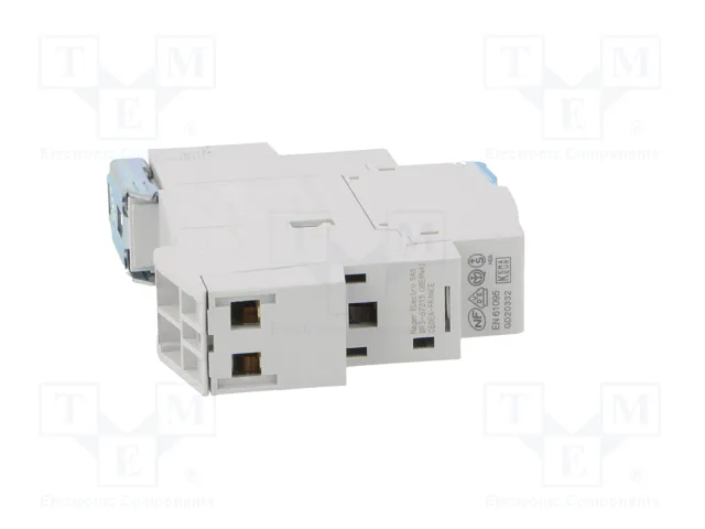 HAGER Relé de instalación monoestable NA x2 16A IP20