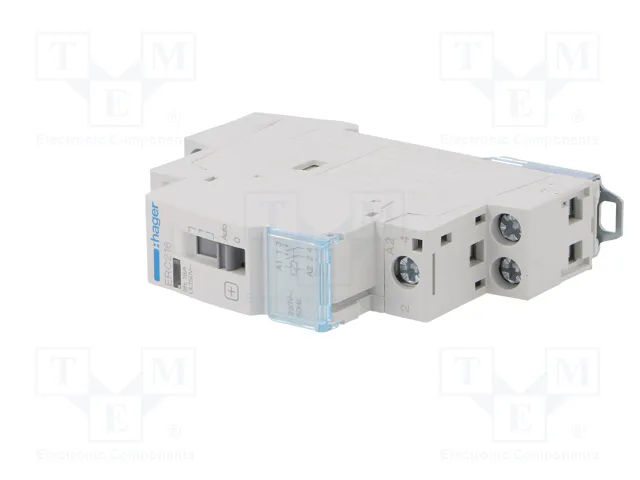 HAGER Relé de instalación monoestable NA x2 16A IP20