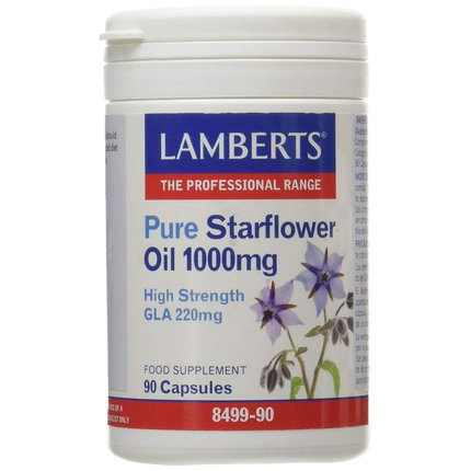LAMBERTS Aceite de Borraja Puro 1000mg 90 Cápsulas