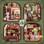 Maqueta Model Kit Miniature House Gallery Bookstore 20 x 16 cm