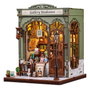 Maqueta Model Kit Miniature House Gallery Bookstore 20 x 16 cm