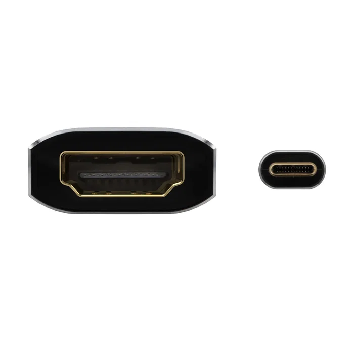 Aisens Conversor USB-C a HDMI 4K@60Hz Gris 15cm