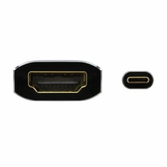 Aisens Conversor USB-C a HDMI 4K@60Hz Gris, 15cm