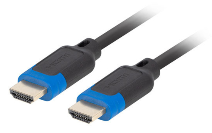 LANBERG CA-HDMI-30CC-0050-BK Cable HDMI 5m HDMI Tipo A Macho/Macho Negro contactos chapados en Oro v2.1 48Gbps ARC LANBERG CA-HDMI-30CC-0050-BK Cable HDMI 5m HDMI Tipo A Macho/Macho Negro contactos chapados en Oro v2.1 48Gbps ARC