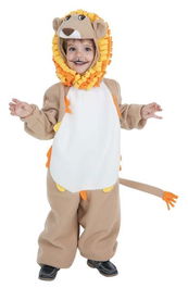 Creaciones Llopis Leónloco T-1 Disfraz Infantil para Niños de 3-5 Años, Mono con Capucha