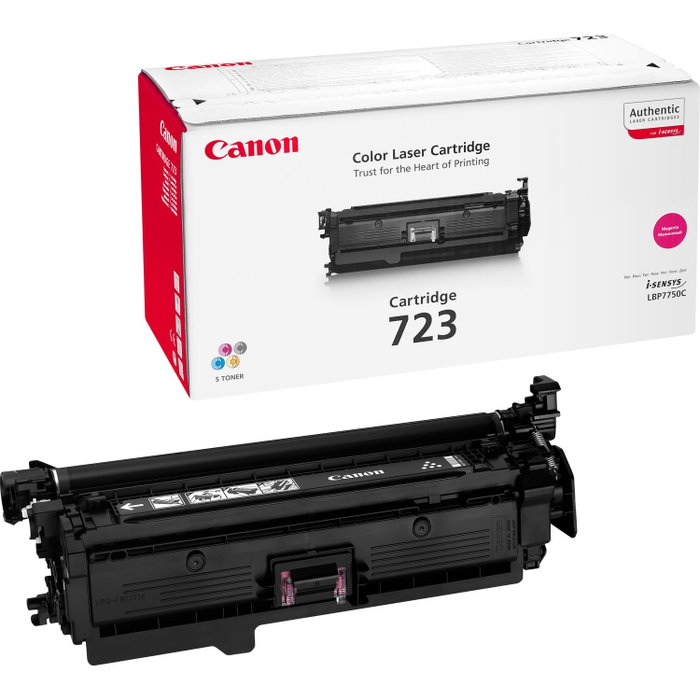 Canon Cartucho de Tóner 723 Magenta para i-SENSYS LBP7750Cdn