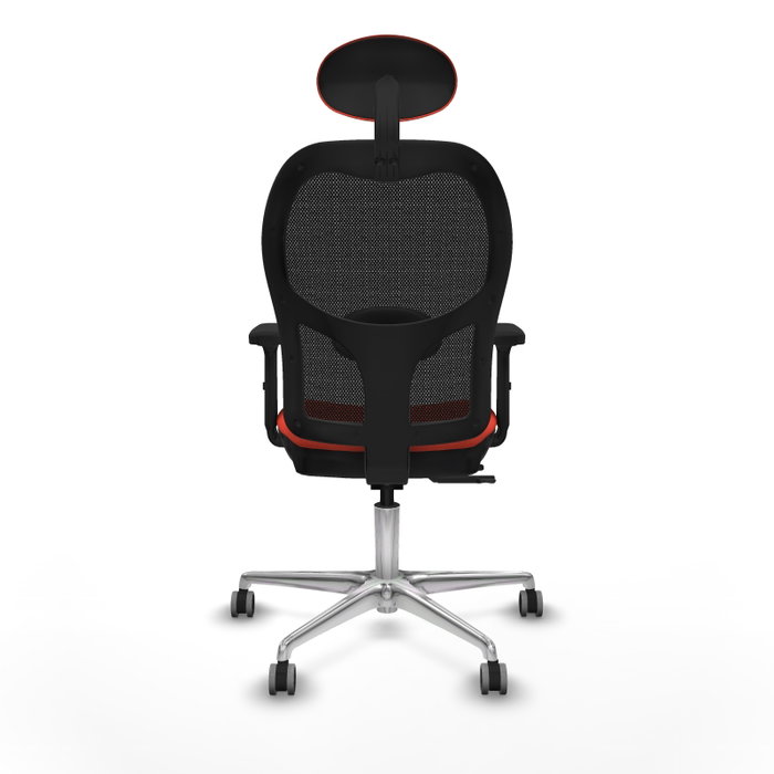 PIQUERAS Y CRESPO Silla de oficina Jorquera Naranja oscuro y Negro