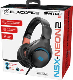Blackfire NSX-NEON2 Wired Headset para Switch/OLED
