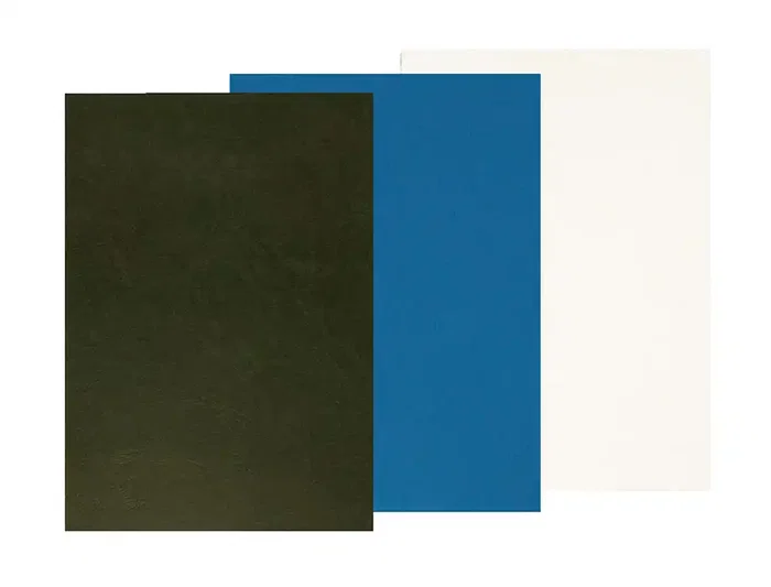 Q-connect Tapa Encuadernacion Carton Simil Piel DIN A4 Negro 250 gr Caja 100 Unidades