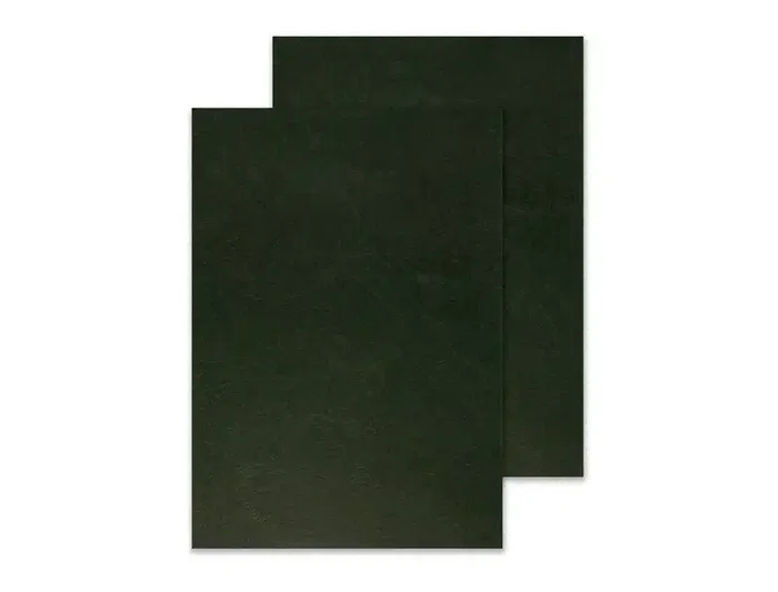 Q-connect Tapa Encuadernacion Carton Simil Piel DIN A4 Negro 250 gr Caja 100 Unidades