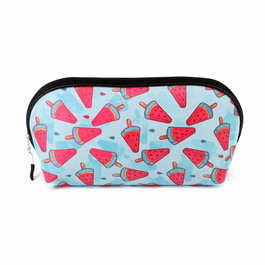 Oh My Pop Neceser Jelly Fresh Multicolor con Gran Capacidad Interna, Bolsillo Interior y Cremallera para Cosméticos
