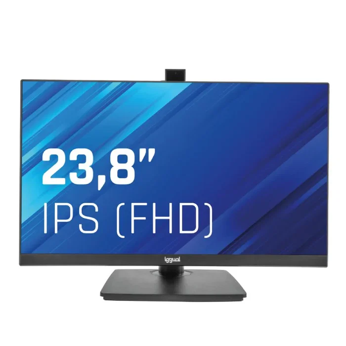 Iggual Monitor 23,8 IPS FHD 100Hz con Webcam igg320020 Iggual Monitor 23,8 IPS FHD 100Hz con Webcam igg320020
