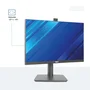 Iggual ML24WC Monitor 23.8" IPS Full HD 1920x1080 120Hz 1ms con Webcam Retráctil, Altavoces, VGA y HDMI, Negro