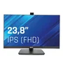 Iggual ML24WC Monitor 23.8" IPS Full HD 1920x1080 120Hz 1ms con Webcam Retráctil, Altavoces, VGA y HDMI, Negro