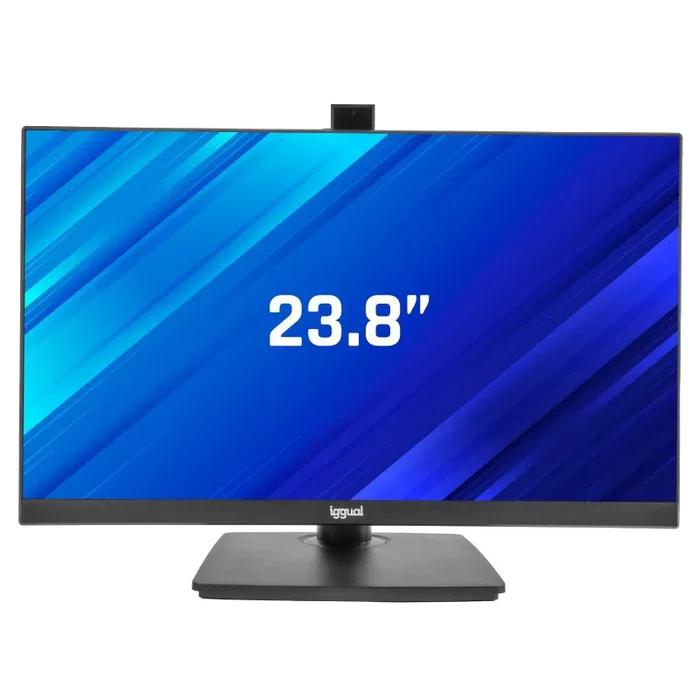 Iggual Monitor 23,8 IPS FHD 100Hz con Webcam igg320020 Iggual Monitor 23,8 IPS FHD 100Hz con Webcam igg320020