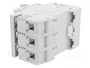 ETI POLAM Interruptor de fusible D01, 3 polos, 10A, 400VAC