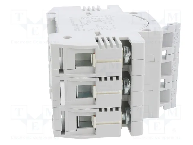 ETI POLAM Interruptor de fusible D01, 3 polos, 10A, 400VAC