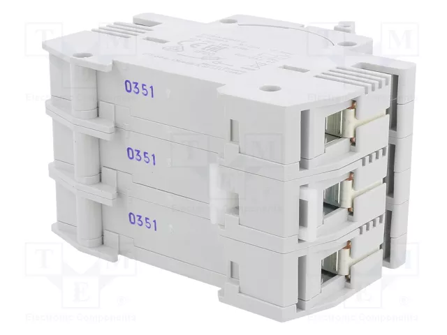 ETI POLAM Interruptor de fusible D01, 3 polos, 10A, 400VAC