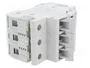 ETI POLAM Interruptor de fusible D01, 3 polos, 10A, 400VAC