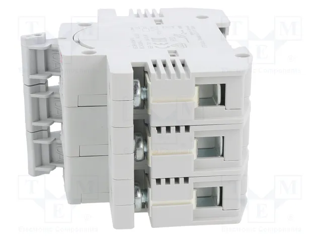 ETI POLAM Interruptor de fusible D01, 3 polos, 10A, 400VAC