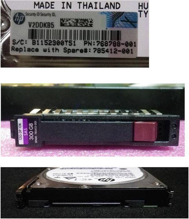 HP Hewlett Packard Enterprise 300GB HDD SAS 10000rpm 2.5 pulg.