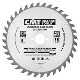 CMT Sierra Circular 235-25-2,8 (Z-36) para Madera Blanda, Dura y Contrachapado con 36 Dientes