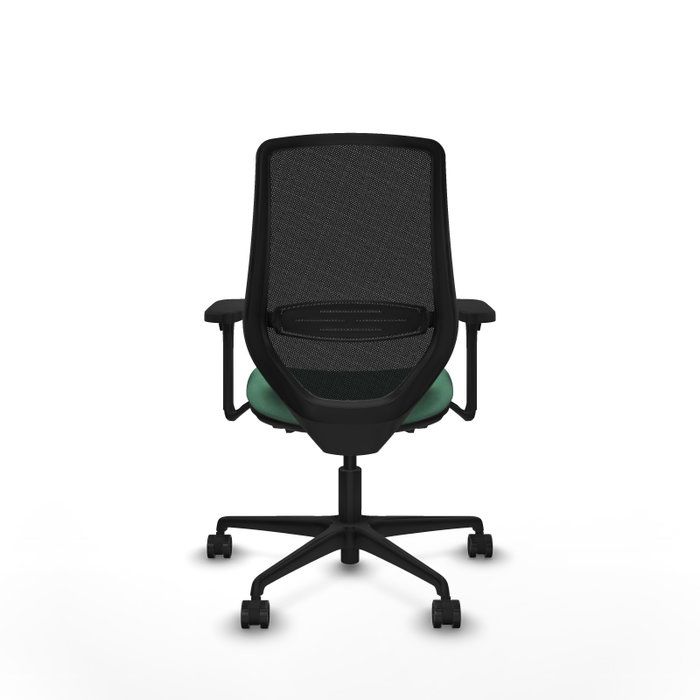 PIQUERAS Y CRESPO Silla de oficina Mardos Verde esmeralda y Negro