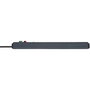 Brennenstuhl Secure-Tec Regleta de 6 tomas con protección contra sobretensiones, 3m, Antracita