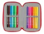 Safta Estuche Escolar Doble Pequeño PJ Masks Ready 28 piezas