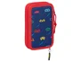 Safta Estuche Escolar Doble Pequeño PJ Masks Ready 28 piezas