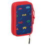Estuche Escolar PJ Masks Ready Azul marino 12.5 x 19.5 x 4 cm 28 piezas