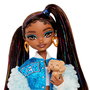 Barbie Dream Besties Brooklyn Hyc22 Mattel - Muñeca con Accesorios y Perrito Pumpkin