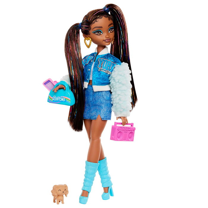 Barbie Dream Besties Brooklyn Hyc22 Mattel - Muñeca con Accesorios y Perrito Pumpkin Barbie Dream Besties Brooklyn Hyc22 Mattel - Muñeca con Accesorios y Perrito Pumpkin