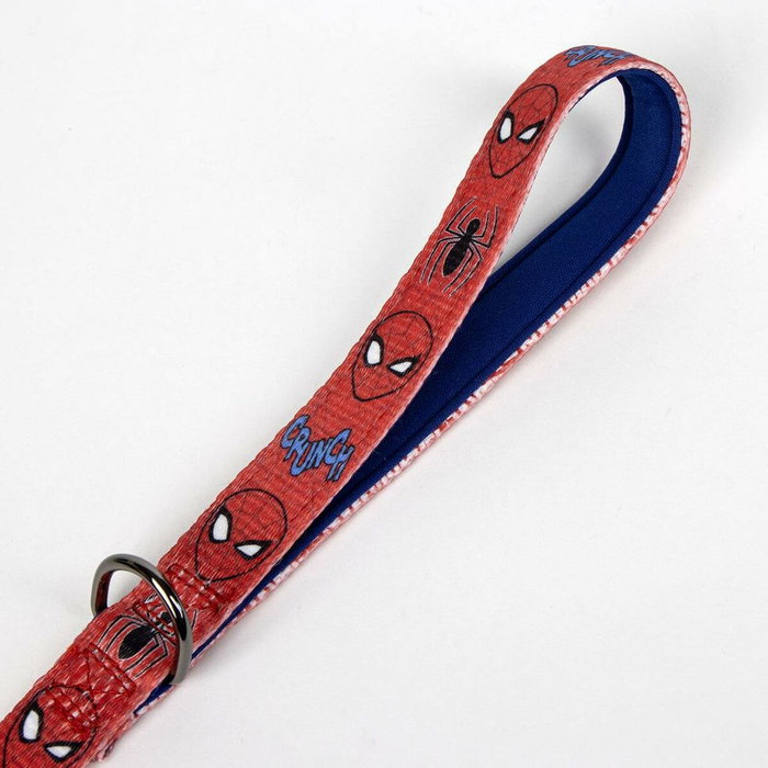 Cerdá Correa para Perros Spiderman Talla M Rojo