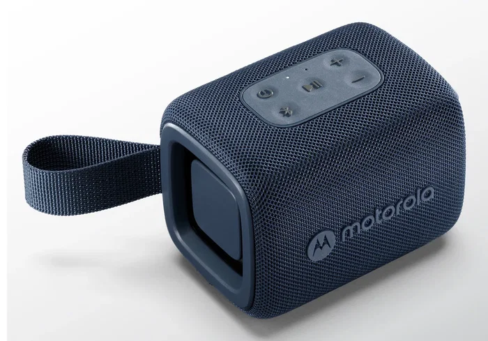 Motorola ROKR 300 Altavoz Bluetooth Portátil IP67 Resistente al Agua 12 Horas de Autonomía 7W Color Azul