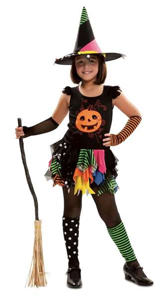 My Other Me Disfraz Brujita Calabaza Talla 10-12 años My Other Me Disfraz Brujita Calabaza Talla 10-12 años