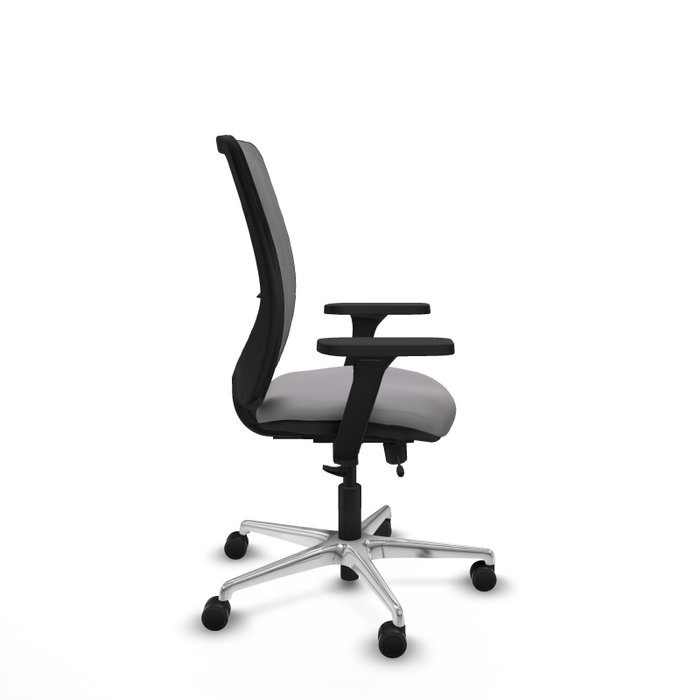 PIQUERAS Y CRESPO Silla de oficina Zulema Gris con Mecanismo Sincro/Traslack PIQUERAS Y CRESPO Silla de oficina Zulema Gris con Mecanismo Sincro/Traslack