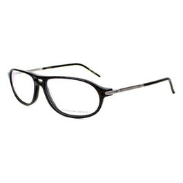 Montura de Gafas Hombre Porsche P8138-A Negro Gris ø 58 mm