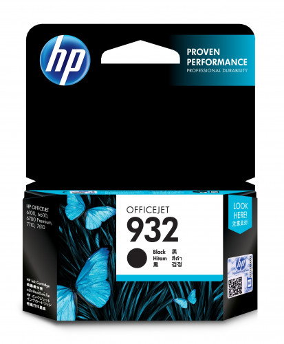 HP Cartucho de tinta original 932 Negro