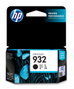 HP Cartucho de tinta original 932 Negro