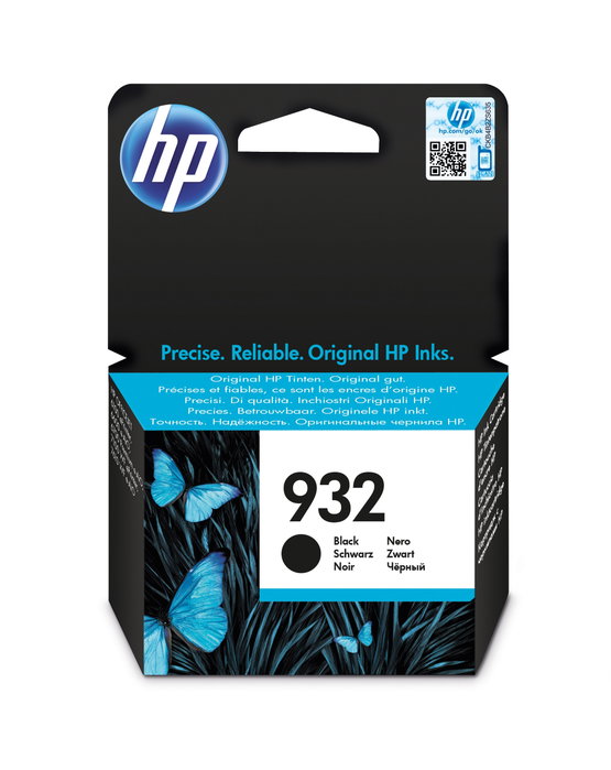 HP Cartucho de tinta original 932 Negro
