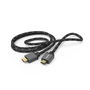 Cable HDMI Hama 00205240 Negro Gris 3 m