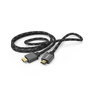 Cable HDMI Hama 00205240 Negro Gris 3 m