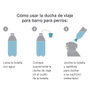 Nayeco Adaptador botella Mud Dog ducha portátil