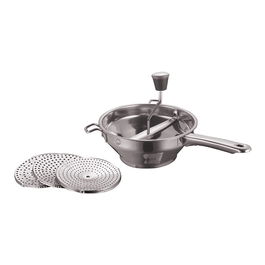 Pasapurés 2 Unidades con 3 Discos para Rallado, Diámetro 20 cm