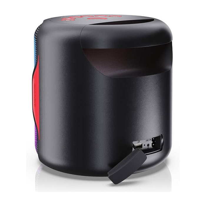 Sharp PS-921 Altavoz Portátil 2.1 Canales, 130W, Bluetooth 5.0, Subwoofer 10.2 cm, Resistente al Agua y Polvo, Negro