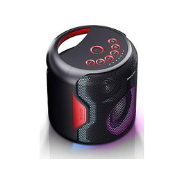 Sharp PS-921 Altavoz Portátil 2.1 Canales, 130W, Bluetooth 5.0, Subwoofer 10.2 cm, Resistente al Agua y Polvo, Negro
